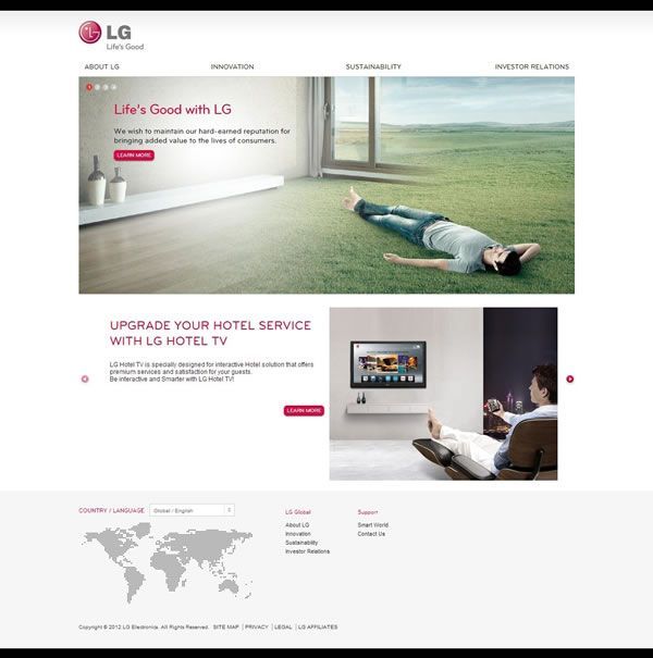 LG стартира нова онлайн платформа LG.com 3.0